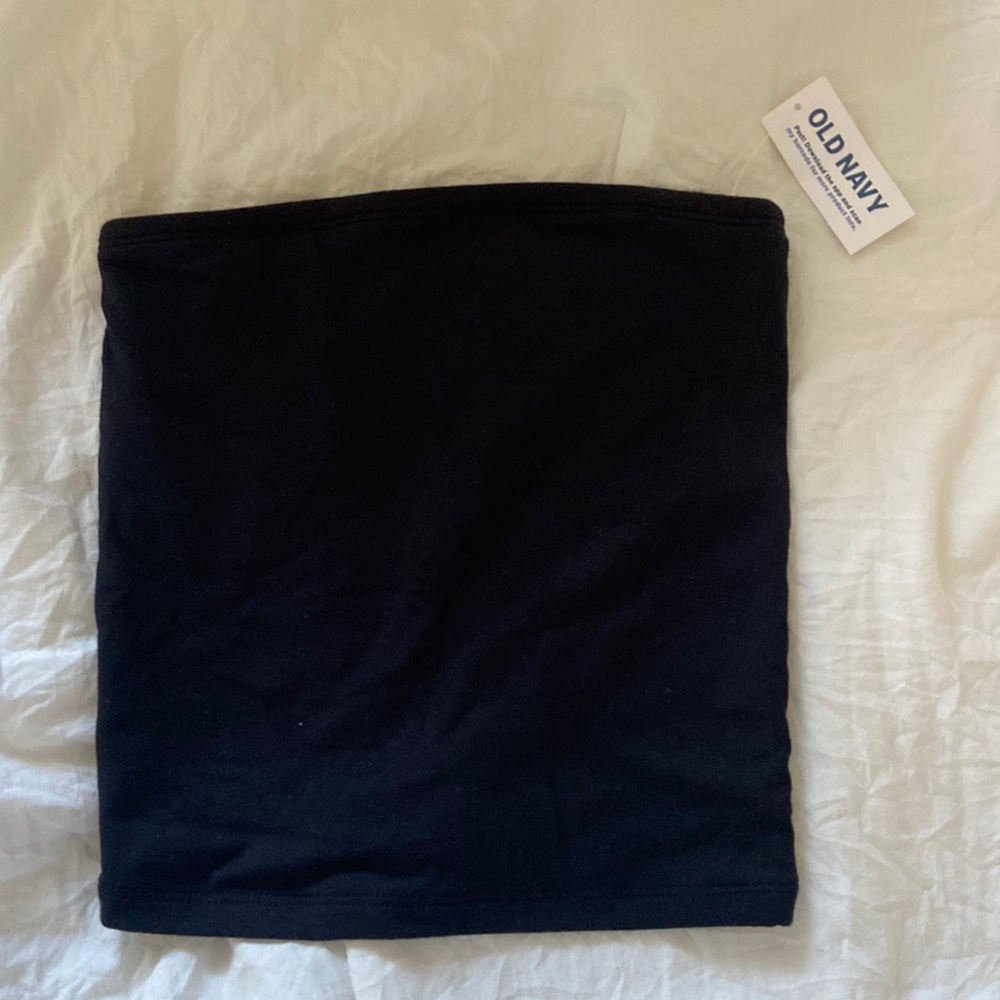 XS Black tube top- old navy